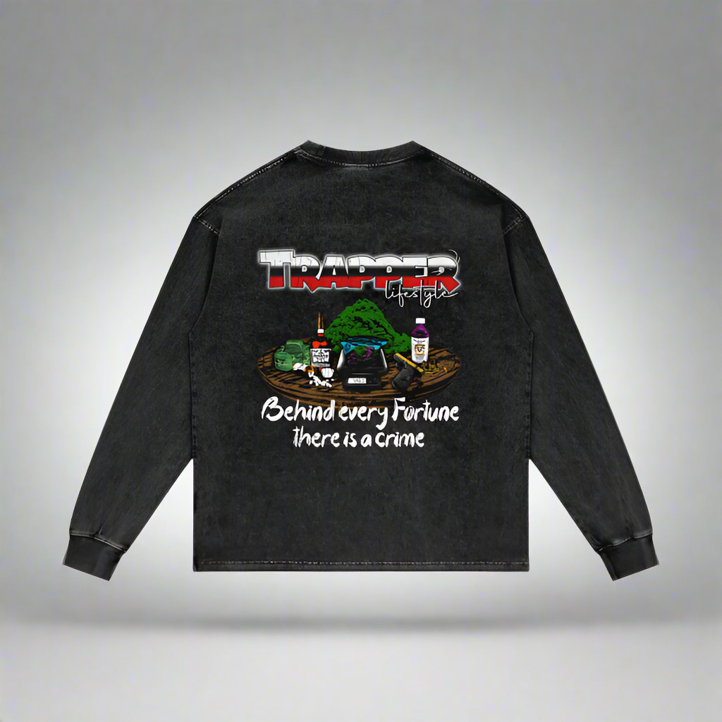 Crime to Fortune Long Sleeve